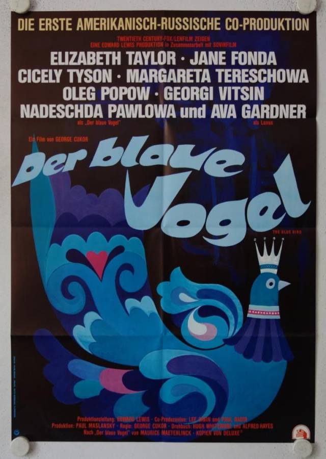 The Blue Bird originales deutsches Filmplakat